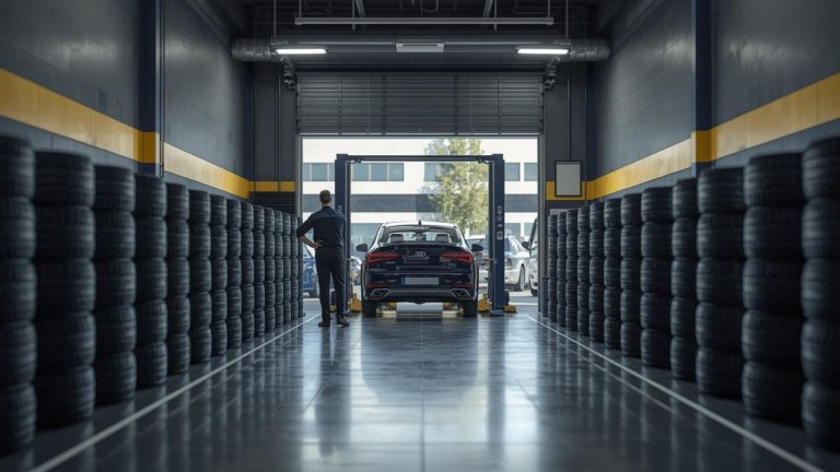 Most tyre shops lose customers after the first visit as a customer leaves a tyre shop after a tyre fitting service